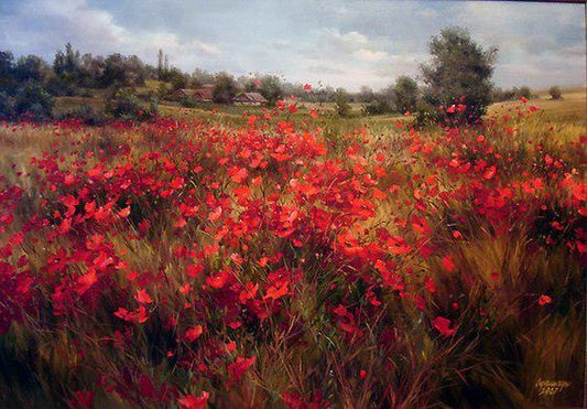 Rojo en el Jardín